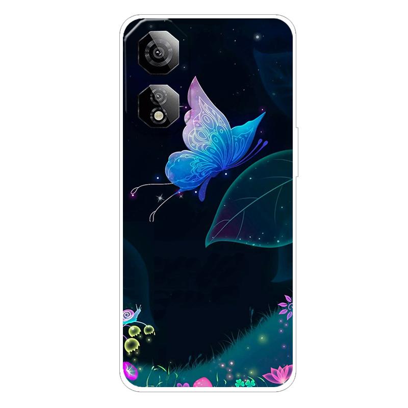 Прозрачный мягкий силиконовый чехол TPU для ZTE Nubia Neo 2 5G 6.72" NubiaNeo2 Neo2 NubiaNeo25G Чехол Z2352N Мультяшные чехлы для телефона Funda