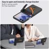 Защитный чехол для Samsung Z Flip 7 со слотом для карт и кронштейном для шарнира, Складная конструкция, Защита от падений