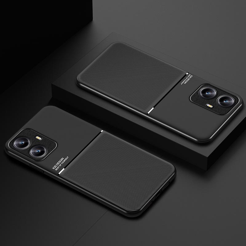 Для Realme C55 2023 чехол магнитный автомобильный держатель чехлы для RealmeC55 Realmi C 55 5G RMX3710 6.72 мягкая кожаная задняя крышка