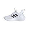 Adidas TENSaur Comfort Fabric AC Comfortable Lightweight Breathable Low-Top Casual Shoes Kids Sneakers White Black IH1065