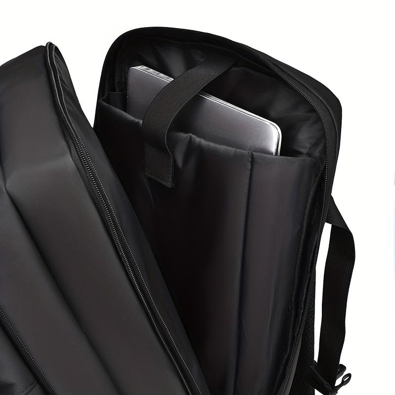 WEIXIER Men's Expandable Large Capacity Business Travel Luggage Bag 15.6-inch Laptop Bag With USB Charging Port Men's Backpack Student Bag