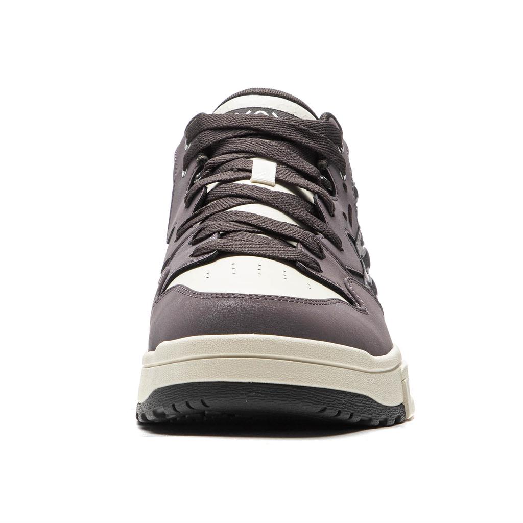 Li Ning Wave MID FLEECE Термоустойчивые Нескользящие Средние Кеды для Скейтборда Унисекс Серые AGCV381-2