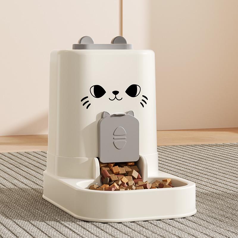Cross-Border Automatic Pet Feeder: Large Capacity Two-in-One Food and Water Dispenser