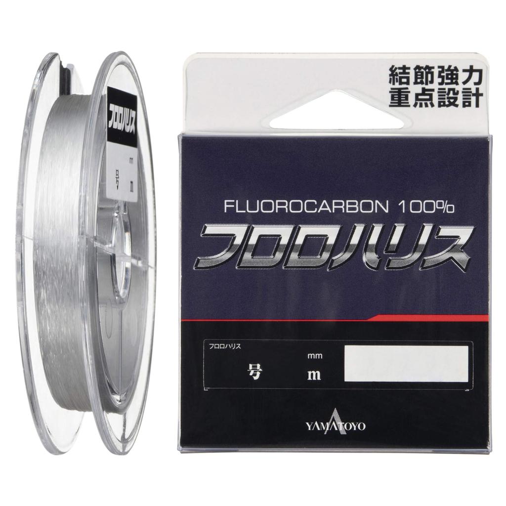 YAMATOYO Harris Fluoro Harris Fluorocarbon 50m Clear No. 1.5