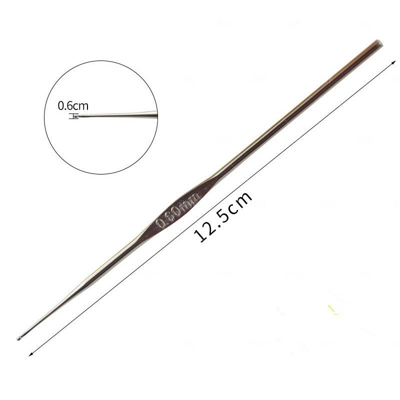 10 шт., крючки для вязания крючком, вязание крючком, спицы, набор вязальных спиц, комплект для вязания крючком