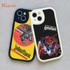 Чехол для телефона Rock Band для Iphone 14 13 11 12 Pro MAX 13 12 MiNi 7 8 plus iphone 14 XS XR Judas Priest Защитные чехлы из овечьей кожи