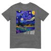 Let It Gogh Funny Vincent Van Gogh Starry Night Design Tshirt