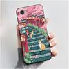 Милый Чехол Для LG Q6 Fundas LG G6 Mini Capa Coque Печатный Корпус Защитная Крышка Мягкий Силикон Мультяшный Черный Корпус