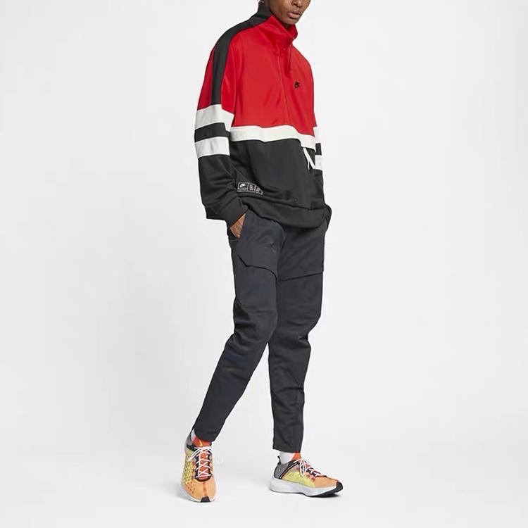 Nike Air Sports Jacket For Men Black/Red Men's AR1840-657