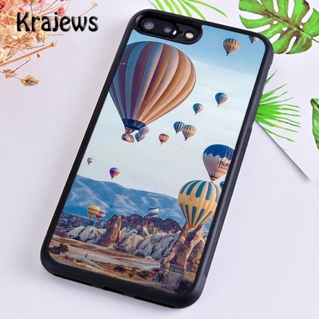 Krajews Арт с воздушным шаром Мягкий чехол для телефона для iPhone 17 Air 16 15 14 plus 11 12 13 pro max Plus coque Fundas
