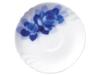 Okura Art China Blue Rose Janet Morning Cup Microwave and Dishwasher Made in & Saucer, Coffee/Tea Cup, Approx. 290cc, Safe, Japan, 59C/8110
