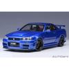 AUTOart 1/18 Scale Nismo R34 GT-R Z-tune Bayside Blue Finished Product