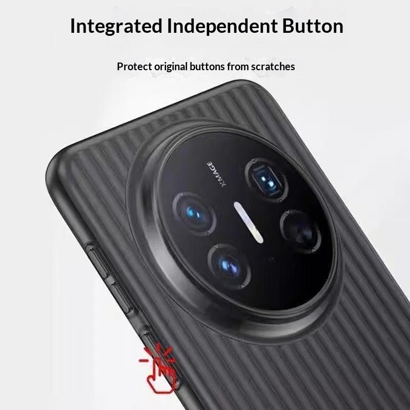 Case For Huawei Nova 15 Max Simple Matte Transparent Corrugated pp Ultra-thin Case For Huawei Enjoy 90 Pro Max Bumper Funda