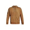 Rival Terry Scribble Sports Casual Hoodie Jacket Men Jackets Antique-Brown 1366406-277