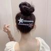 Teeth Rhinestone Star Hair Comb Acrylic Extra Hair Holder Invisible Extra Hair Holder  Children