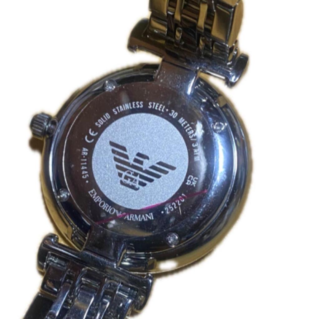 Б/у женские часы Emporio Armani ARMANI серебристые AR11445