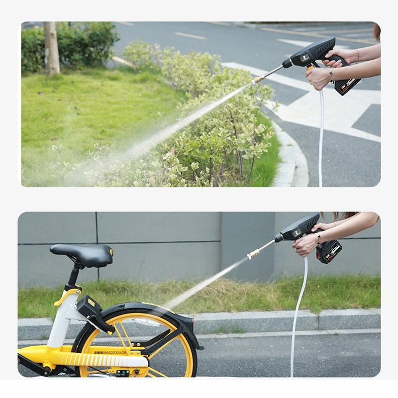 Пистолет для мойки высокого давления 1-30000 мАч, профессиональная машина для мойки автомобилей, подходит для очистки автомобиля, дома и сада