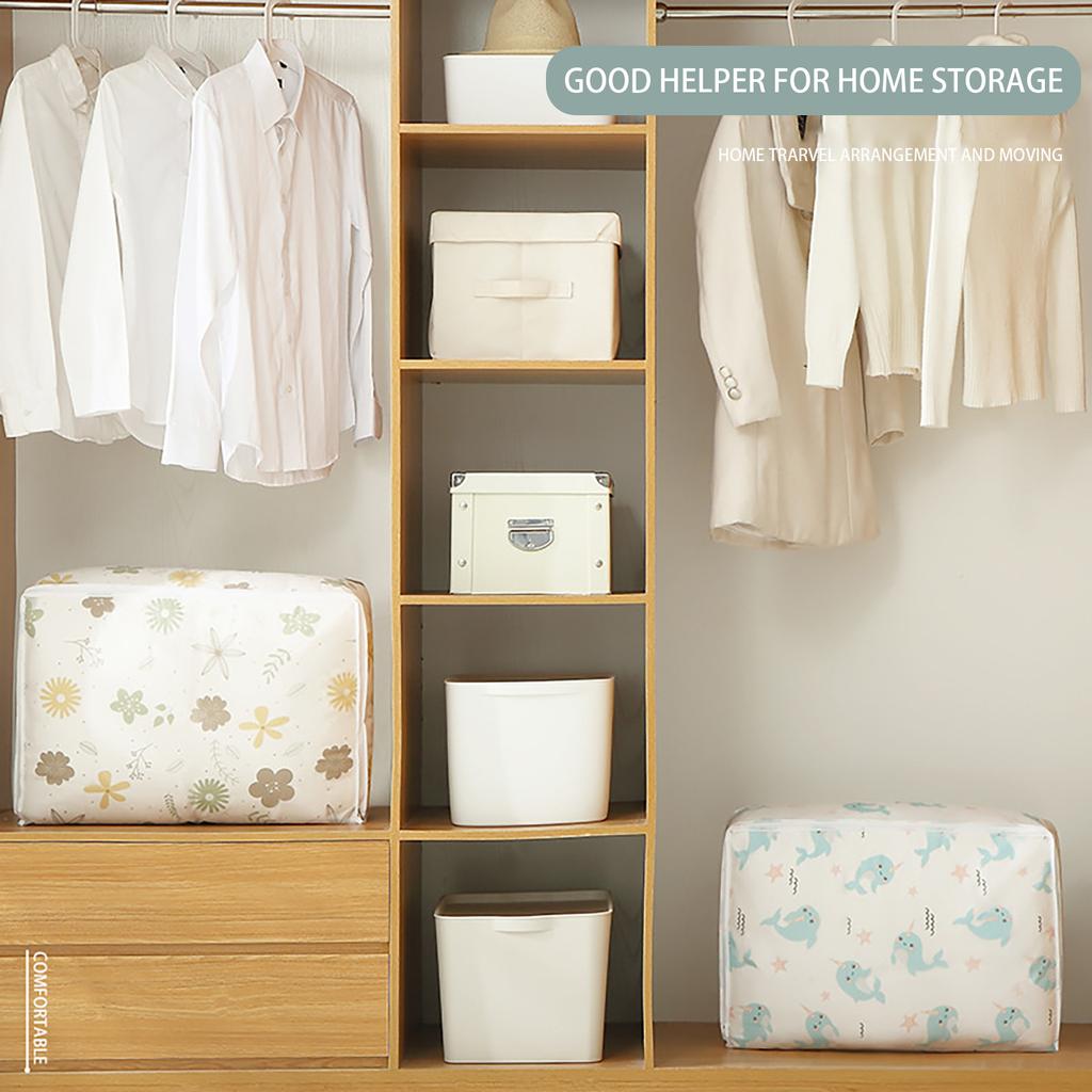 Home Dust-proof Storage Bag Foldable Large Capacity Clothes Quilt Storage Bag Moisture