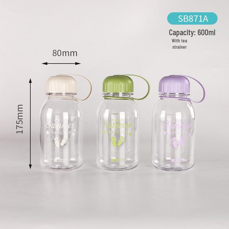 Revitalize Portable Mini Water Bottle with Handle - Small Capacity for Students