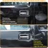 Fit for Hummer H2 2003-2009 Door Handle Cover, ABS Exterior Door Handle Protector Trim Frame Cover, 4PCS (Matte Black)