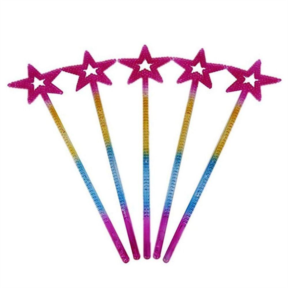 Golden Silver Princess Sticks Role-playing Star Wand Cosplay Props Fairy Wand Girls Costume