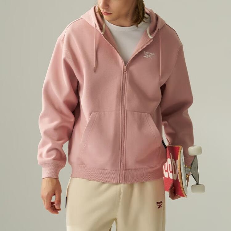 Reebok Американский ретро тренд повседневная модная куртка унисекс куртка светло-розовая 24FRM113UGF2