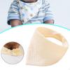 Bib Bandana Drool Triangle, Comfortable, Solid Color, Unisex Burp for Drooling Teething Infant