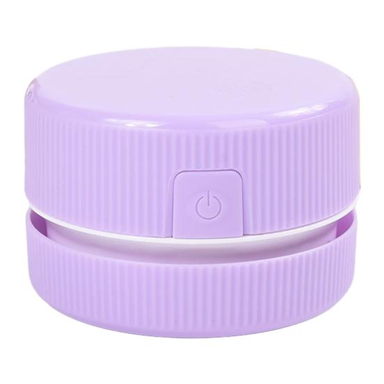 Desktop Vacuum Cleaner Portable Handheld Desk Cleaner for Crumbs Debris Pencil Shavings Snack Paper Eraser