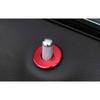 Fit For Benz GLE GLS Inner Door Bolt Lock Down Ring Frame Red Titanium -