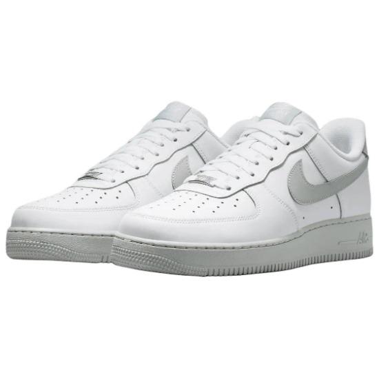 Nike Кроссовки Nike Air Force 1 07 Удобная посадка Поддержка Мужские Кроссовки Белый Серый FJ4146-128
