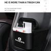Car Square Pressing Type Hanging Trash Can For Volvo Rdesign Polestar AWD V50 S60 XC60 S40 XC40 XC90 V60 S80 S90 V90 V70 T6 T8