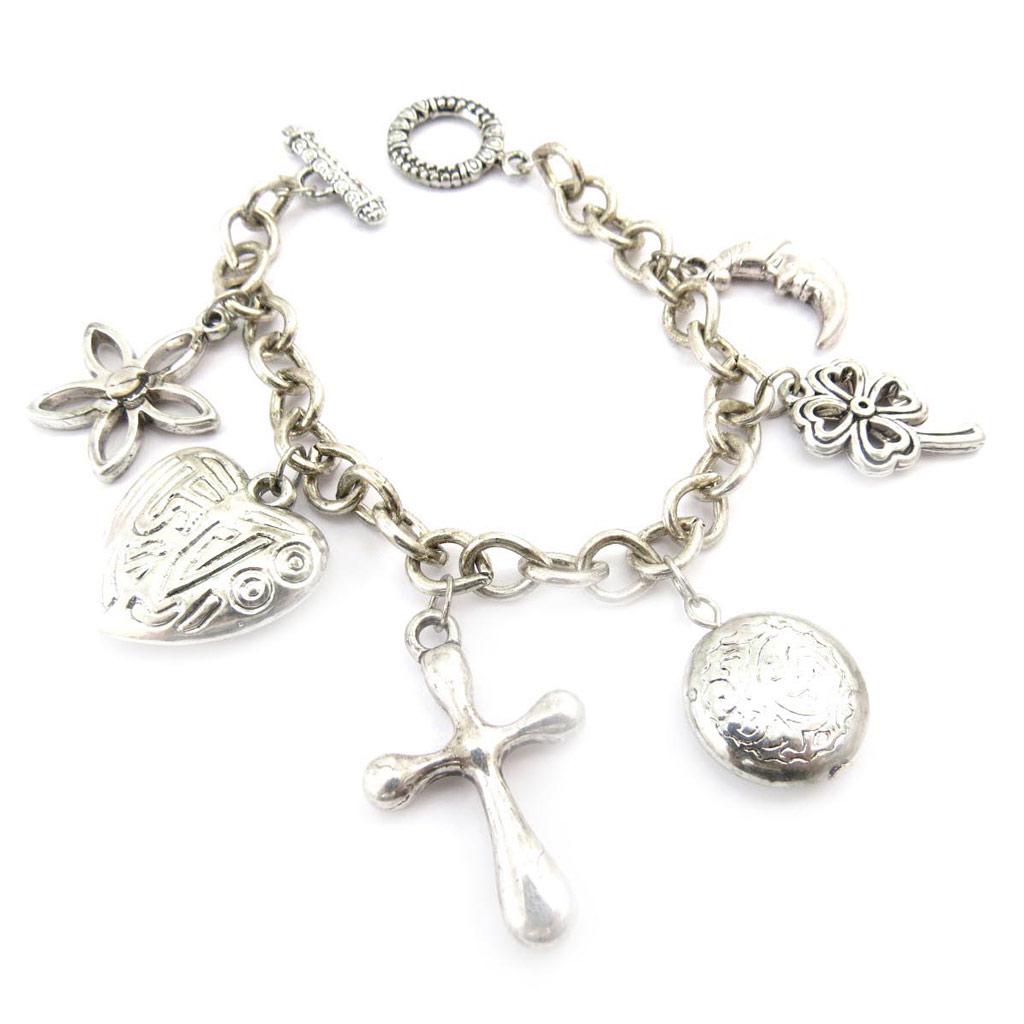 Les Trésors De Lily [E4231] — Серебряный браслет «Имбирный»