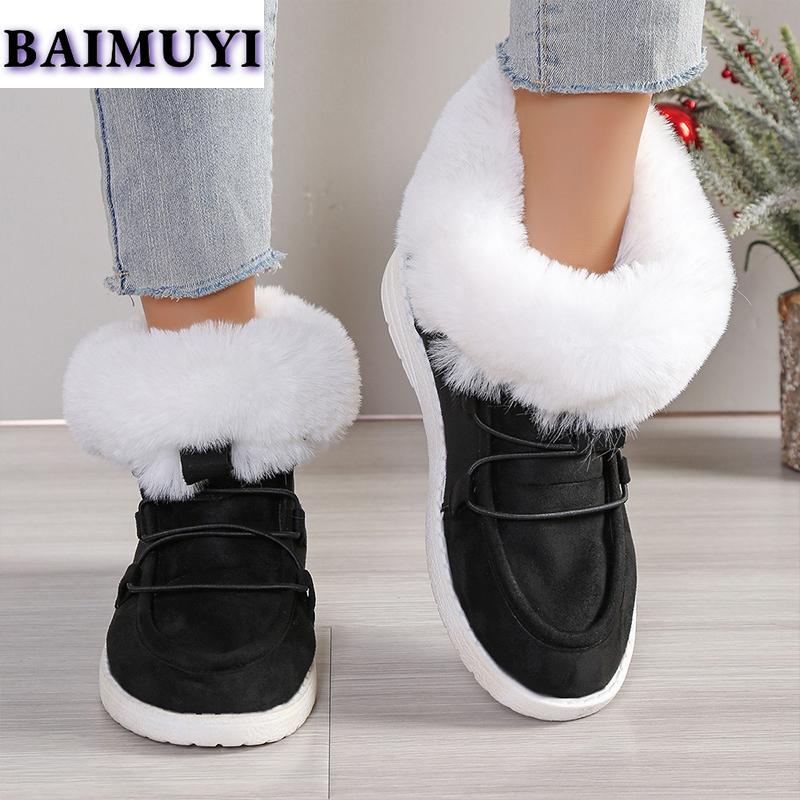 Меховые балетки на платформе женские хлопковые ботинки повседневная обувь 2025 тренд новые дизайнерские зимние уличные кроссовки ботильоны спортивные женские ботинки