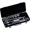 Super Tool N313S Socket Wrench Set, 13-Piece X 9.5mm Drive