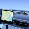 Присоска Крепление для Планшета на Лобовое Стекло Автомобиля Регулируемый Держатель для Телефона и Планшета на Приборную Панель Подставка для Телефона на Окно Грузовика для Автомобиля, Внедорожника
