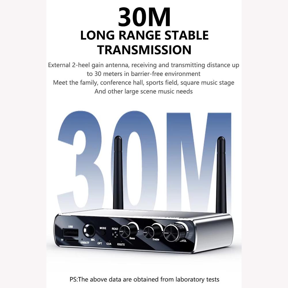 Bluetooth 5.4 передатчик приемник низкая задержка 3,5 мм AUX разъем коаксиальный оптический беспроводной аудиоадаптер для ПК ТВ автомобильный динамик