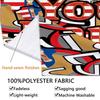 Barber Shield Custom Name Wall Tapestry Aesthetic Wall Hanging Printed Fabric Blanket Decorative Tapestries For Bedroom Living Room Home Decor