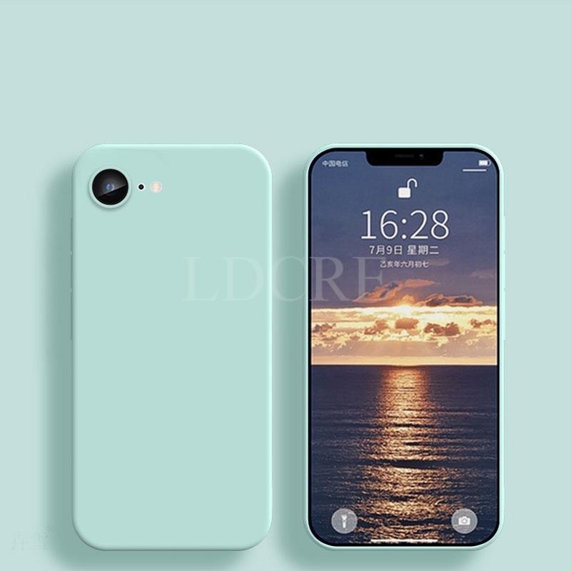 Для iPhone 17 E Чехол Жидкий Силикон Чехол Для iPhone 17 E Чехол ТПУ Обычный Резиновый Защитный Чехол Для iPhone 17e 16e Чехол