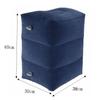 PVC Trave Supplies for Flight Car Bus Sleeping Kids Rest Leg Cushion Footrest Foot Pad Pillow
