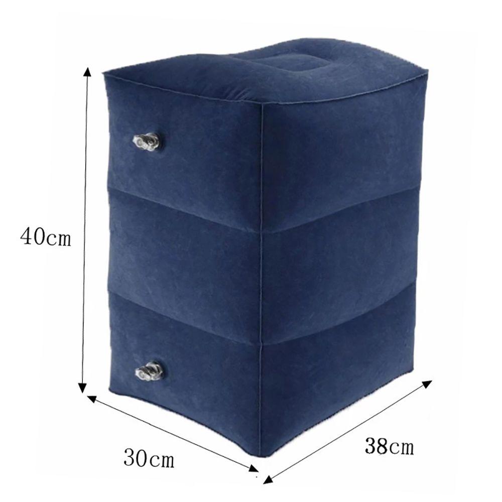 PVC Trave Supplies for Flight Car Bus Sleeping Kids Rest Leg Cushion Footrest Foot Pad Pillow