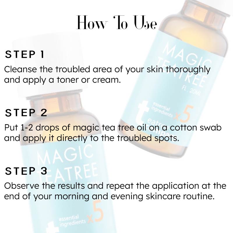 [ Blanc Nature ] Masic Teatree Oil 20ml