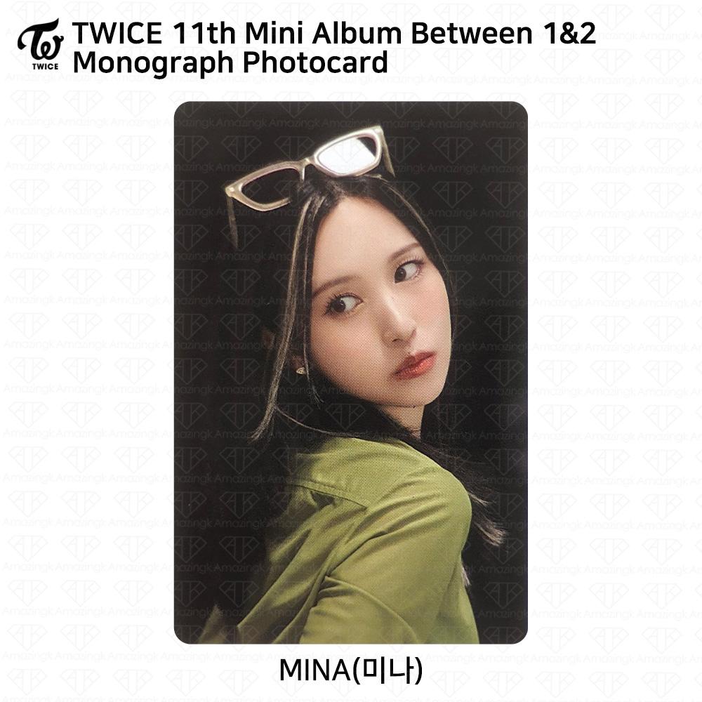 Twice 11-й мини-альбом между 1 и 2 MONOGRAPH Фотокарточка KPOP K-POP