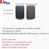Rkwad2 для Volvo S60 S90 XC40 XC60 XC90 V60 V90 Polestar 1 Polestar 2 Модный кожаный автомобильный чехол для ключей из сплава Модная оболочка для модификации ключа