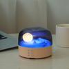 Bluetooth-Compatible Speaker Night Light Multi-Function Creative Lunar Lamp Dimmable Music Atmosphere Light for Bedroom Decor