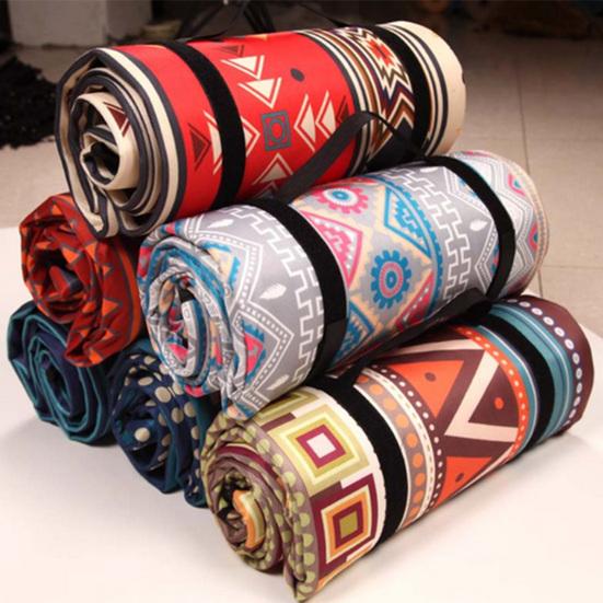 Useful with Storage Rope Dirt Resistant Picnic Mat Portable Waterproof Beach Sleeping Pad Outdoor Supplies