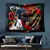 Cristiano Ronaldo Custom Your Name Wall Decor Tapestry Art For Pet Memorial Birthday Wedding Party Backdrop Family Gift