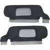 GXARTS Pair Left Driver and Right Passenger Repair Sun Visor Replacement Cover Black Fit for Ford Mustang 1994 1995 1996 1997 1998 1999 2000