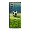 Чехол для телефона для Xiaomi Redmi Note 13 12 5G 9S 9 8 10 11 Pro 9T 13C 12C 10C 9C 9A 7 Pro Мягкая крышка Футбольная страсть Футбольный мяч