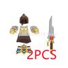 Конструктор MOC Фигурка Аксессуары Игрушечная Модель Западный Ковбой Шериф Армейский Солдат Щит Мини Кубики Сборка для Детей Подарок R072