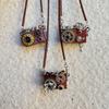 Панк Робот Подвеска Ожерелье: Подвесное украшение ручной работы - Унисекс цепочка для мобильного телефона